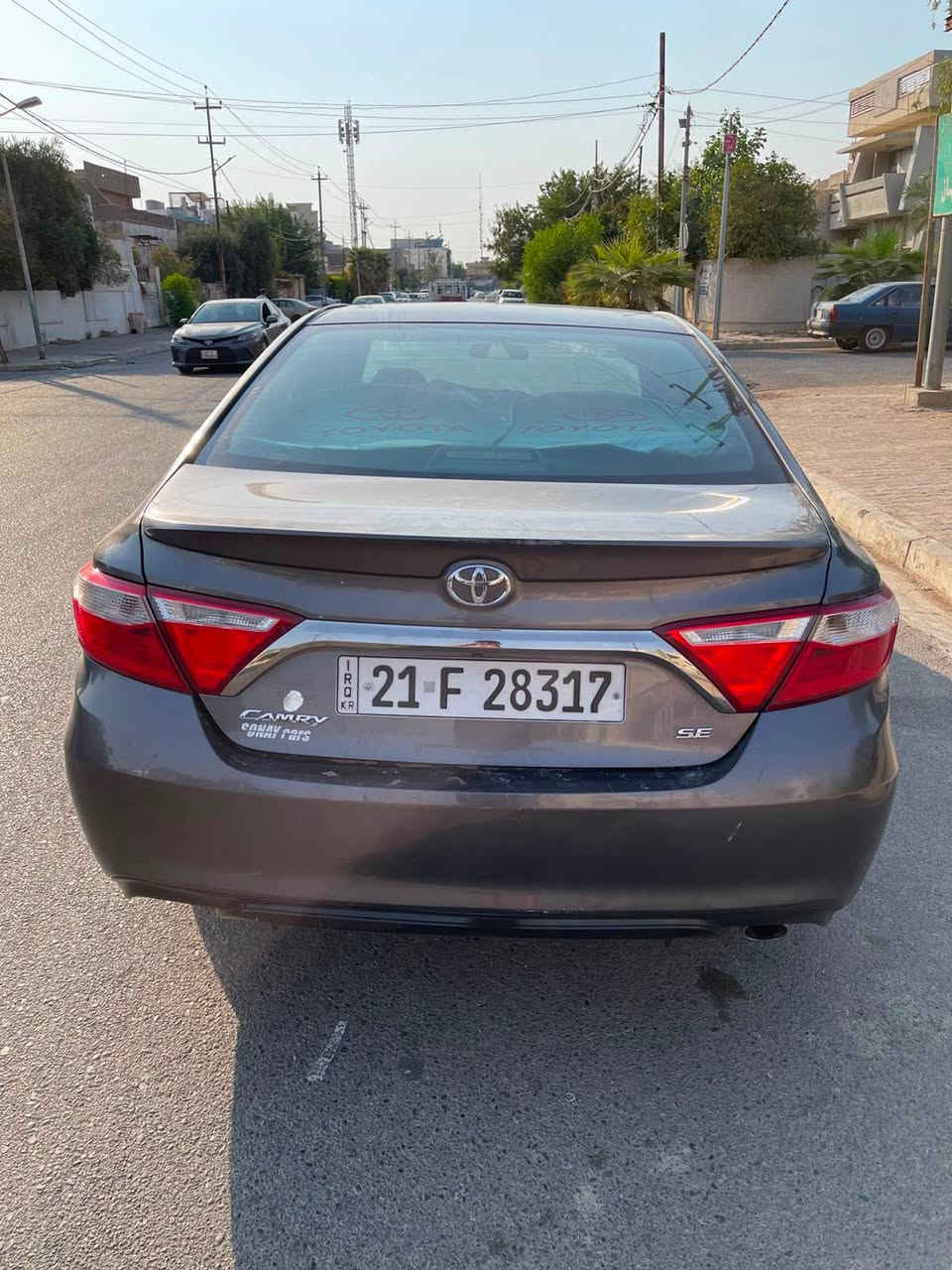 كامري موديل 2016 se رقم سليمانيه سنويه لحد 2029 بطاقة بانزين تبريد ثلج بصمتين بيه كير محرك شرط صدر جديد تايرات جديد كهربائيات سيارة جديد 

السعر 137 وبيه مجال بيع فقط 

عنواني كركوك 

*********** كركوك, العراق
