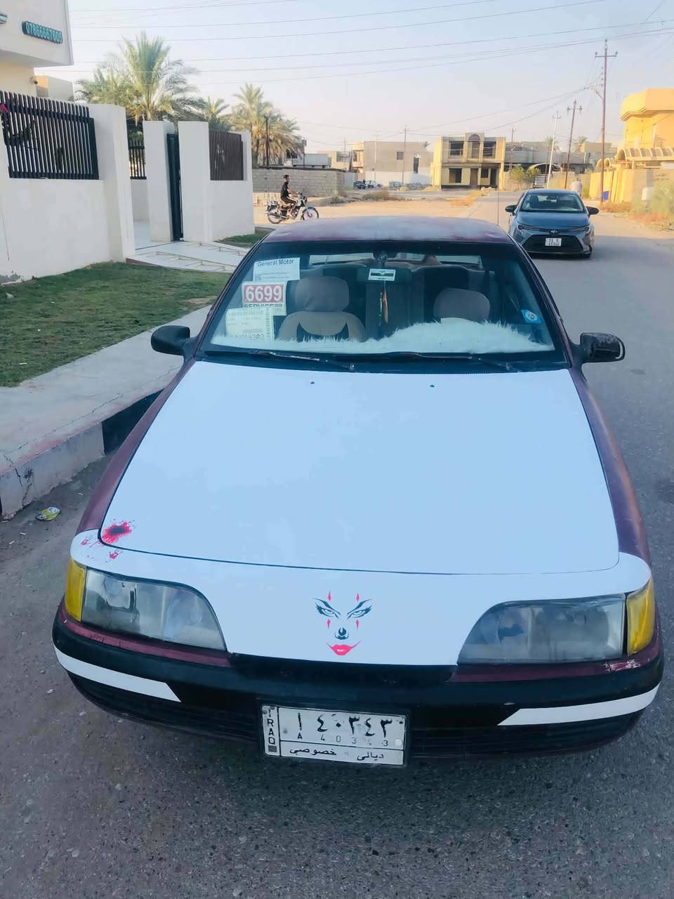 اسبرو 97 سنوية ل29 شرط التحويل
تخم تاير جديد 
باتري جديد
منضومه تبريد كاملة بس بي ليك
بلادية بدون صبغ ولا طخه ولاضربه
كير ومكينه خير من الله
سعرها 15 مكاني ديالى الغالبية
***********
