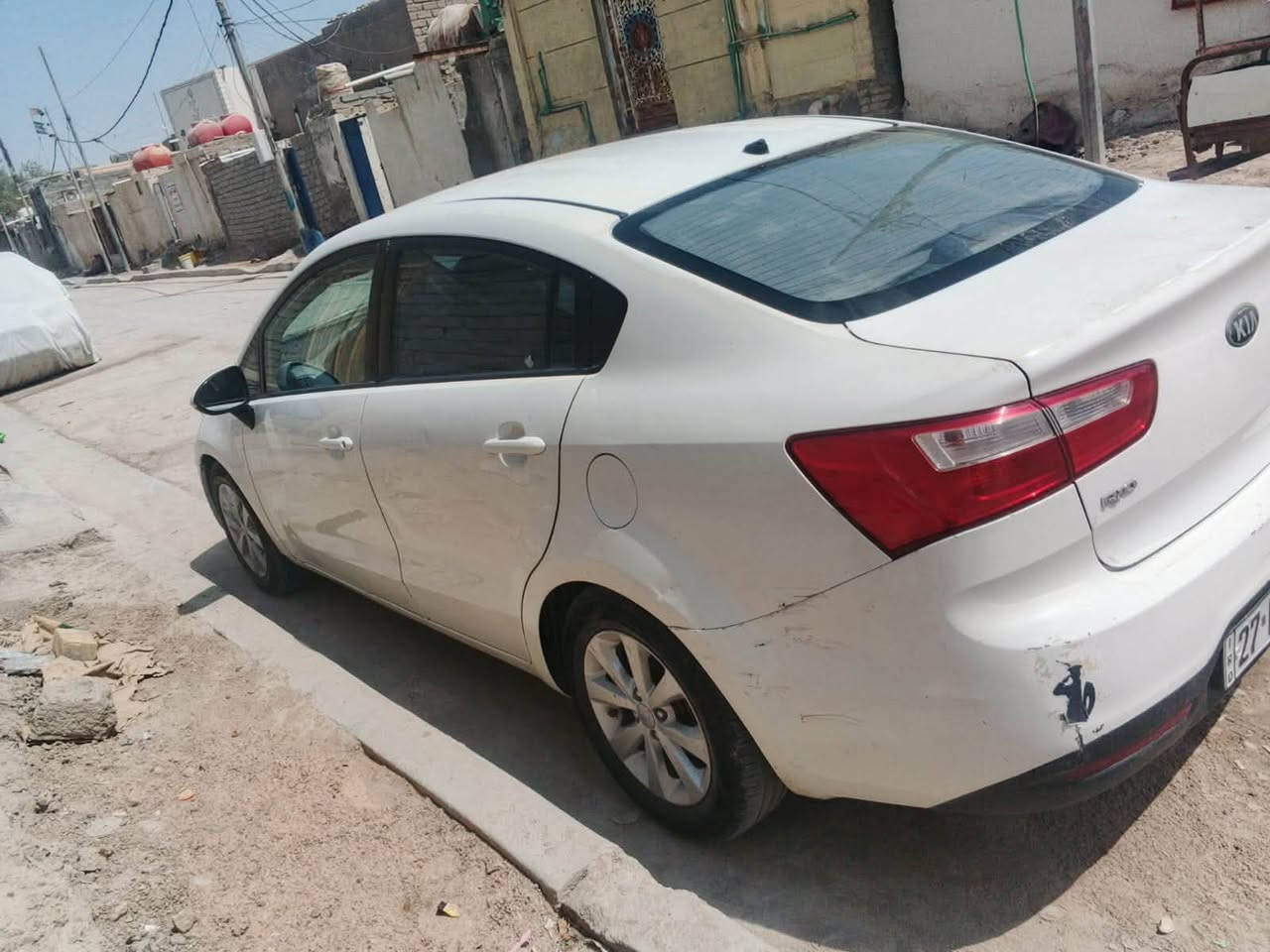 كيا ريو • ٢٠١٣ • ضربه بسيطة