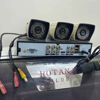 ٤ كاميرات • سامسونج AHD ٦ميگابكسل • DVR ٤CH