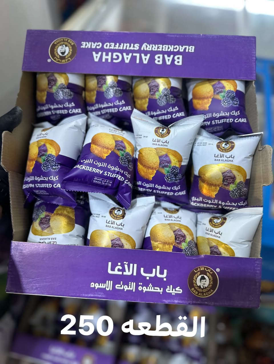 باب الاغا • كيك بالتوت الاسود • توصيل