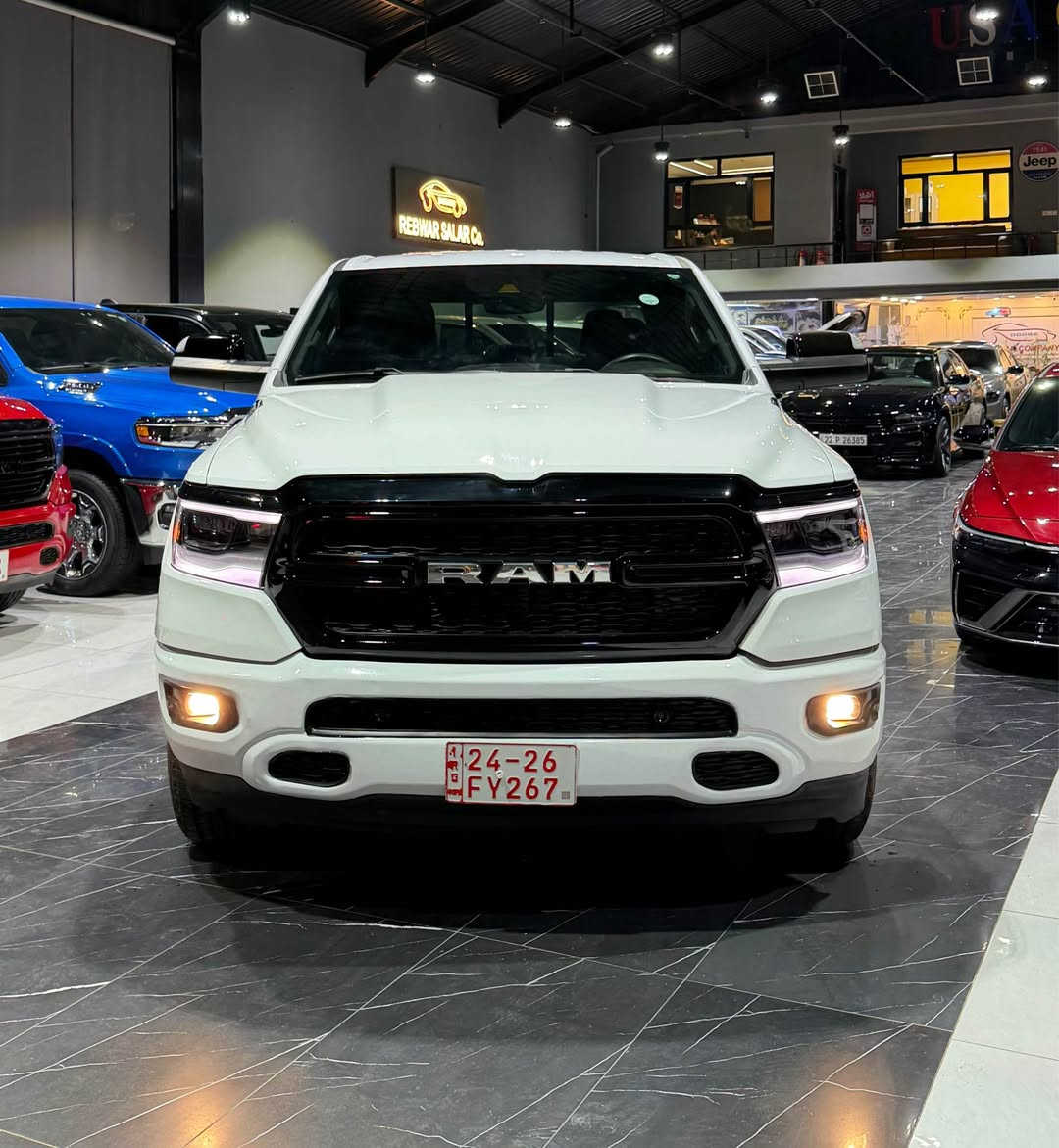 رام. RAM

موديل. 2024
ماشية. 20 الف
محرك. V6. 3.6
باب طويل بدي قصير
دفع رباعي 4*4
تحديد مسار رادار مري حساس امامي خلفي
اوتو ستوب اوتو ستارت كشن كهرب 
ضرر قبغ البدي صبغ فقط

السعر. 295ورقة. 

***********
***********

تترقم اربيل دهوك سليمانيه

العنوان. اربيل أربيل, العراق
