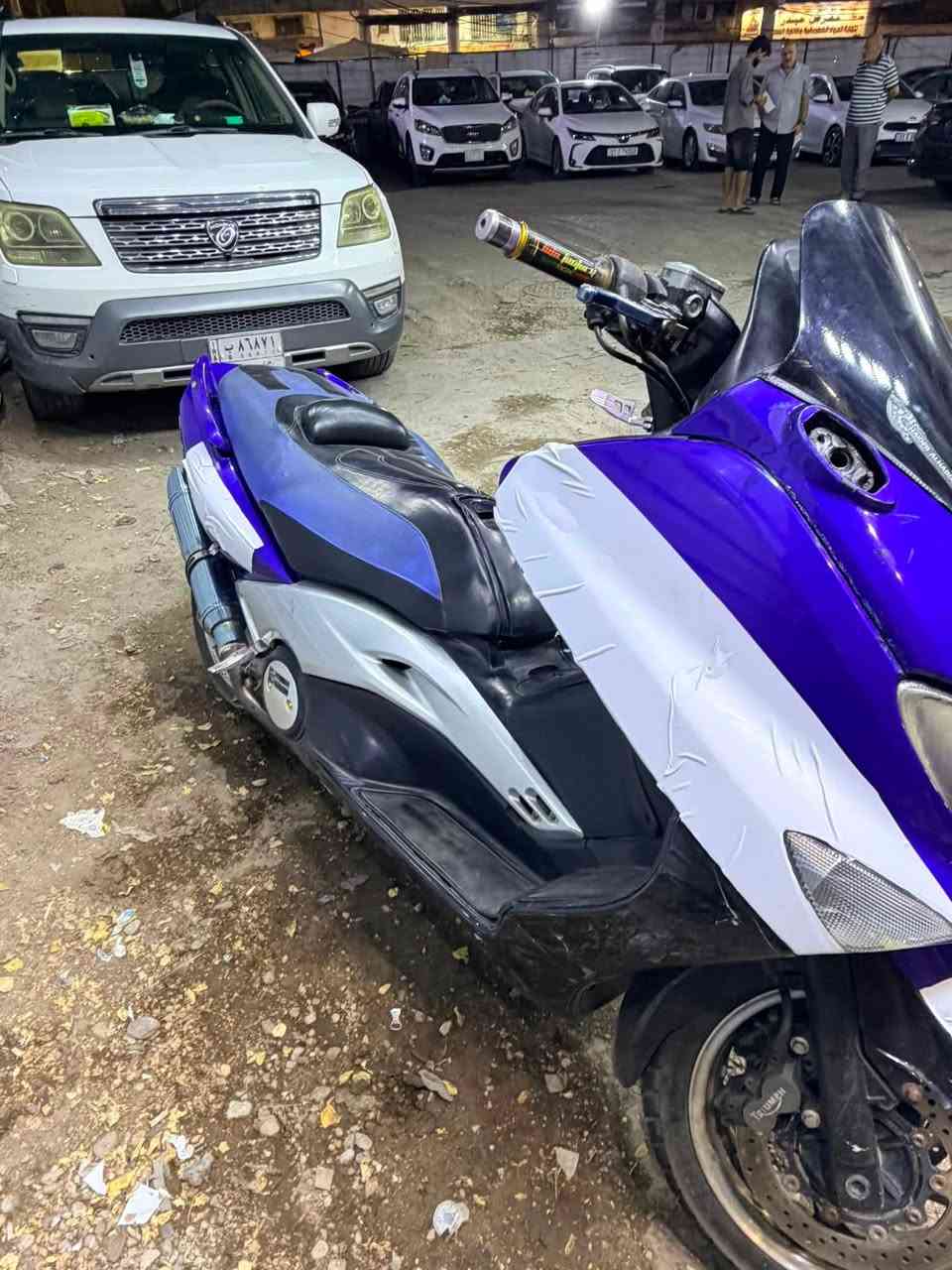 للبيع او المرواس بشي نضيف تي ماكس ٢٠٠٨ نوزل الدراجه نضيفه وجديده مكينه ناشفه مكفوله كفاله بيها صالنصه بروكس الغاليه وبيها كلج مالوسي وفايبرات وخرز رياضي الدراجه سلعه تآكل الكاع اكل ومعدل شرط 180 سعر ١٩ ورقه وبيها مجال للشرايه للتواصل *********** مكاني كاظميه
