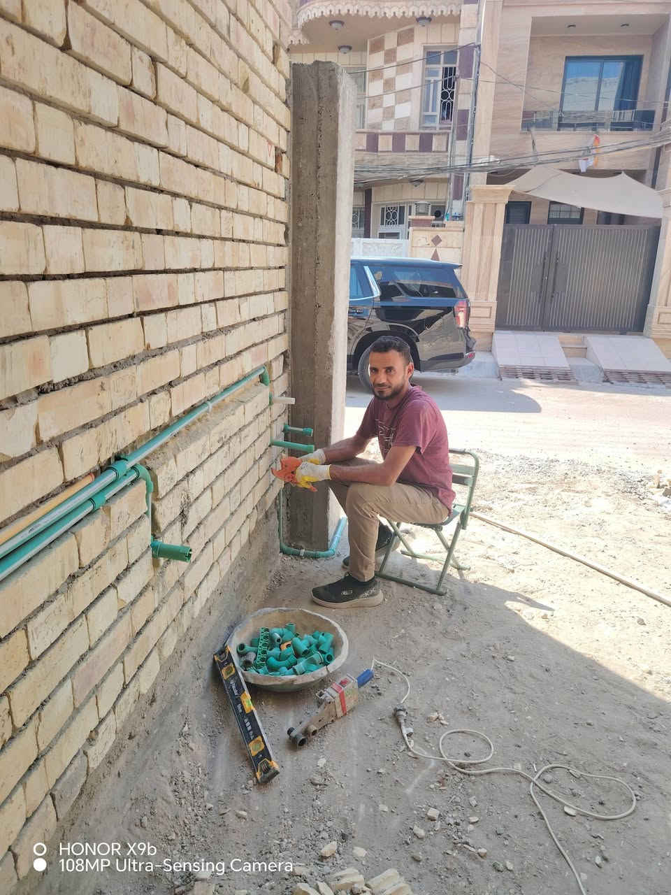 تأسيس صحيات • خطوط غاز • بغداد وديالى
