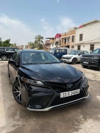 كامري هايبرد موديل 2022 فول موصفات  فئة se plus ماشيه 77  حادث قبق صند...