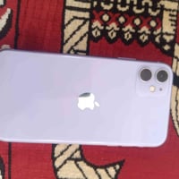 ايفون 11 عادي ذاكره 64 مستبدل فقط شاشه وبطاريه الشاشه اصليه البطاريه ا...