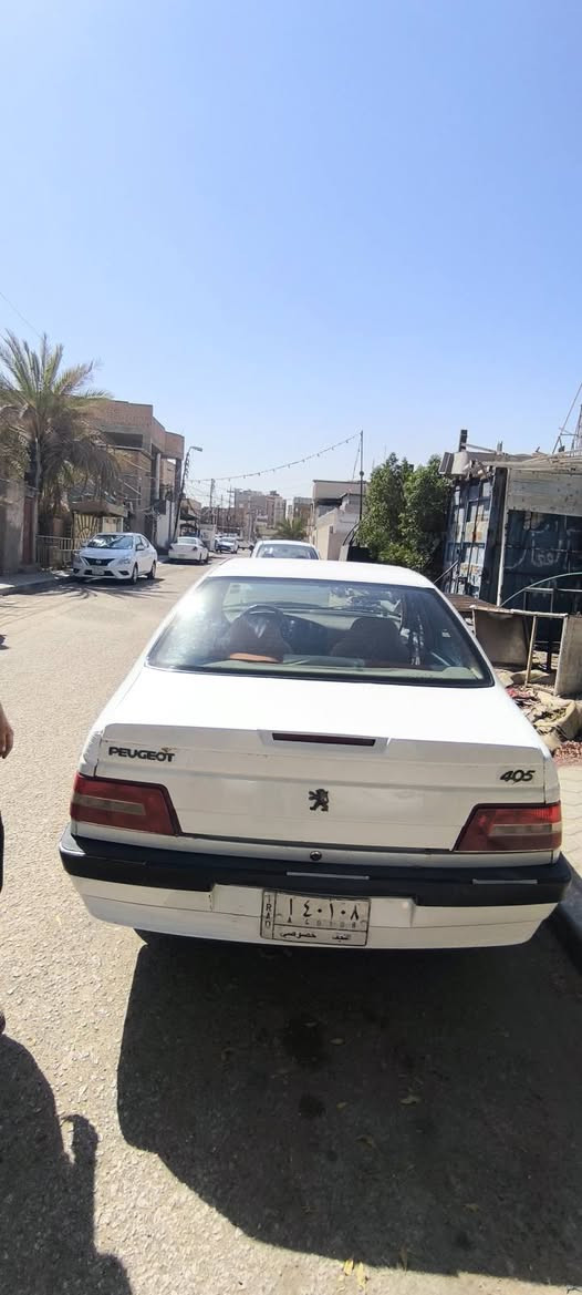 [ سـلام عـليـكم ]
_ بيـجو 405 

_ الموديـل 2014

_ تبريد ثلجج

_حداديه جديديه

_ فيتريه جديديه

_ كهربائية جديديه

_مكينه نضيفه

_ الجاملغات الخلفية مصبو غه فقط 

_ السعر 32 وبيه مجال 

الرقم :***********
