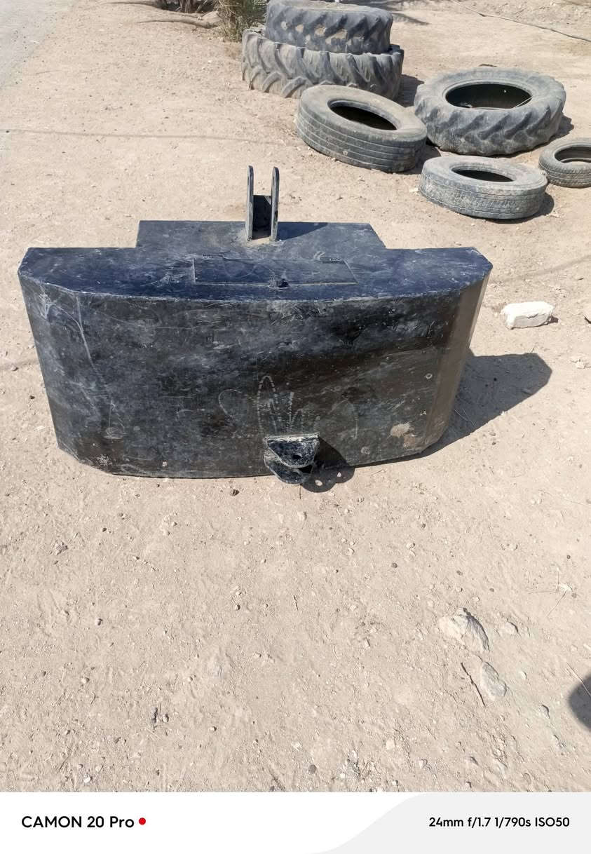 سلام عليكم ثكاله اماميه للبيع جديده غير مستخدمه المكان بابل القاسم *********** السعر 500 وبيه مجال
