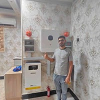 تنصيب طاقة شمسية • ١٦ أمبير • ضمان بطارية ٥سنوات