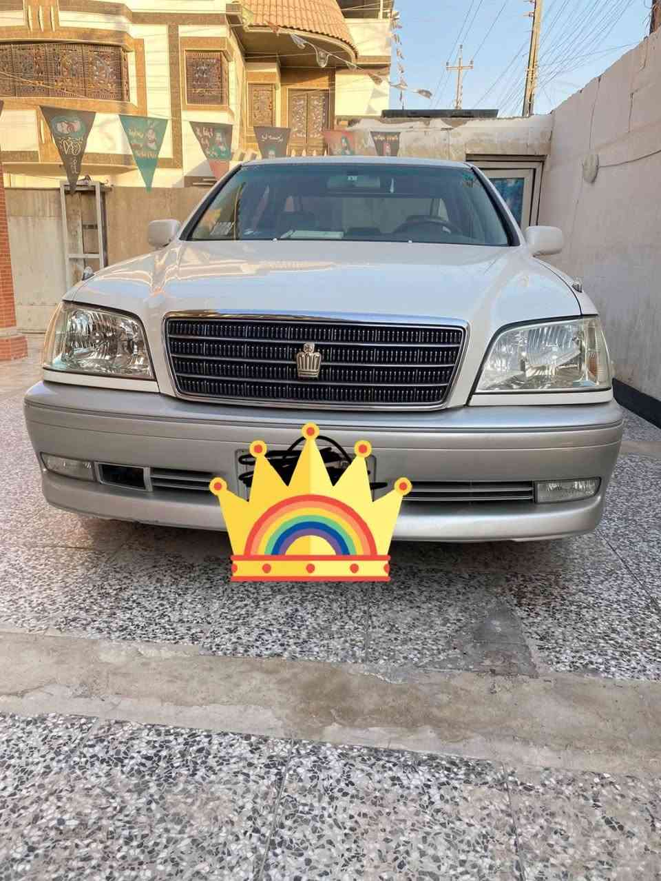 السلام عليكم ملكه كراون خضراويه  موديل 2003كرستال اصل  (كفاله عامه عراق ويابان)  فول مواصفات  قطعه نادره 
رادار   كشنات جلد تبريد خلفي وامامي ثلاجه خلفيه 
برده خلفيه تحكم بلستيرن  كل المواصفات موجوده بيها ماشيه 70 الف  مانقصها  شي كسر كارتون 
رقم بصره تسجيل جديد باسمي تحويل مباشر  
للاستفسار اتصل على الرقم ***********
