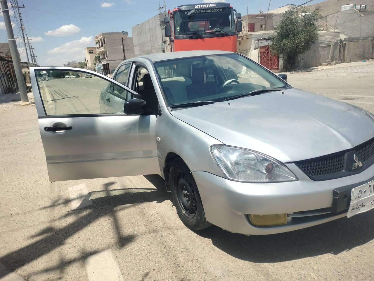 سلام علیکم  لانسر 2007 تۆماتیک مکینە اصغیر 13 مەکینە وکیر  جدیدە  رقم سلیمانی تحویل وکالە شرت 
 تبرید سلچ ماشاللە  صدر جدید کلە شهر بدلە   ضربە مال صورە وازح 

سعر 65  
***********
