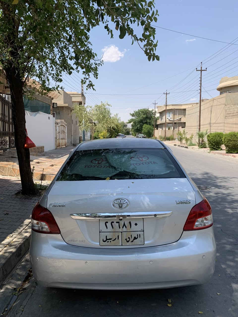 سلاموعلیکم 
سیارە یارس مۆدیل 2009
لیدراوی نیە بەس بۆیاغ هردوو دەرگای سکن بەس خواری
مەکینە گەورەیە تەبریت شغال ده بل گیچ کۆبۆن بەنزینی هه یە سیارەکە بێ عەیبه تای تازە تاخم پیش 
هه موو گیانی شریکەیە 
ژمارە ***********\***********
