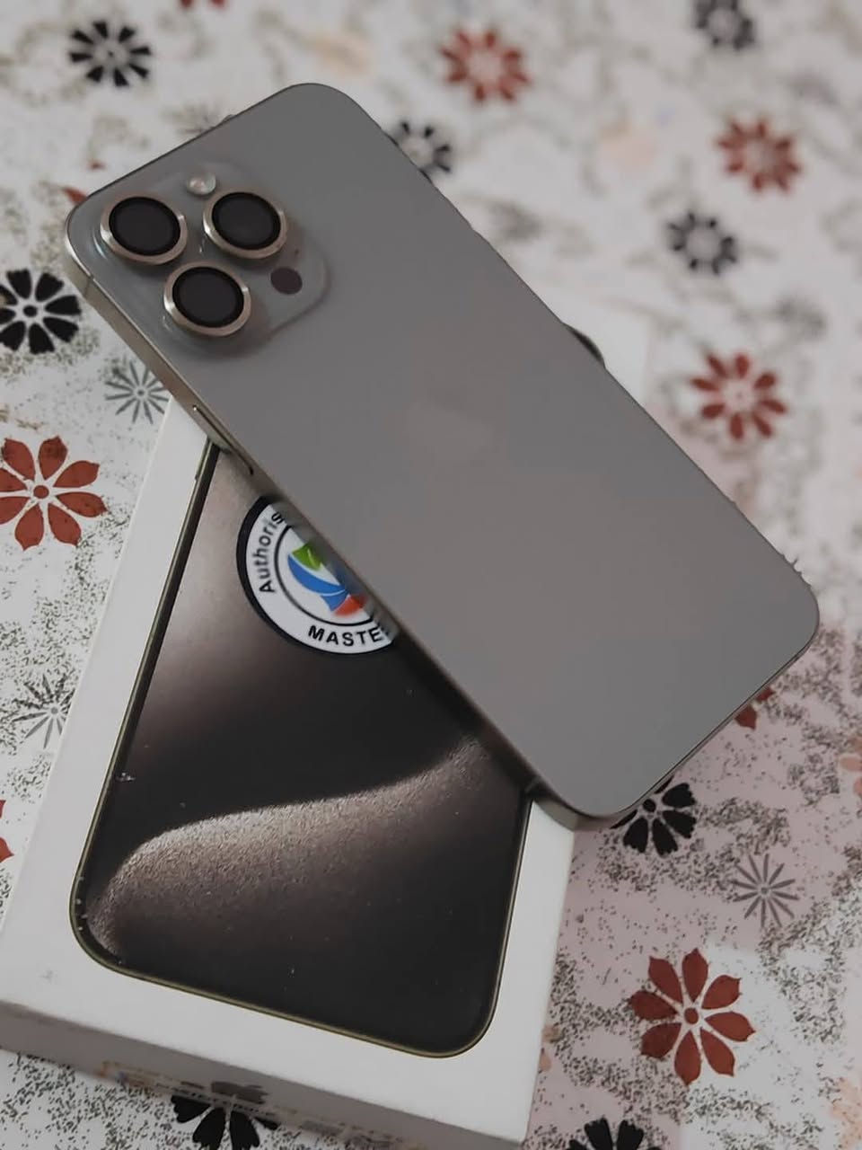 Phone 14 pro max  AA/A ماستر
ذاكره 256  بطاريته 80  

سعره 825 اسعار ثابته 

Phone 15 pro max شرق اوسط AA/A  ظمان ABM

مكفول من فتح وصيانه ذاكره 256  بطاريته 88 
 
سعره مليون و 60   اسعار ثابته 

مكاني بابل المركز توصيل ماكو اعتذر
