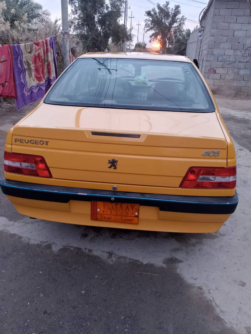 بيجو 405مديل 2016 تخم تاير جديد حدادية جديدة مكينه وكير تبريد شغالات سعر 35وبيها مجال رقم *********** العنوان بصرة الزريجي مقابل معمل ورق الدير وانا مكلف بنشر
