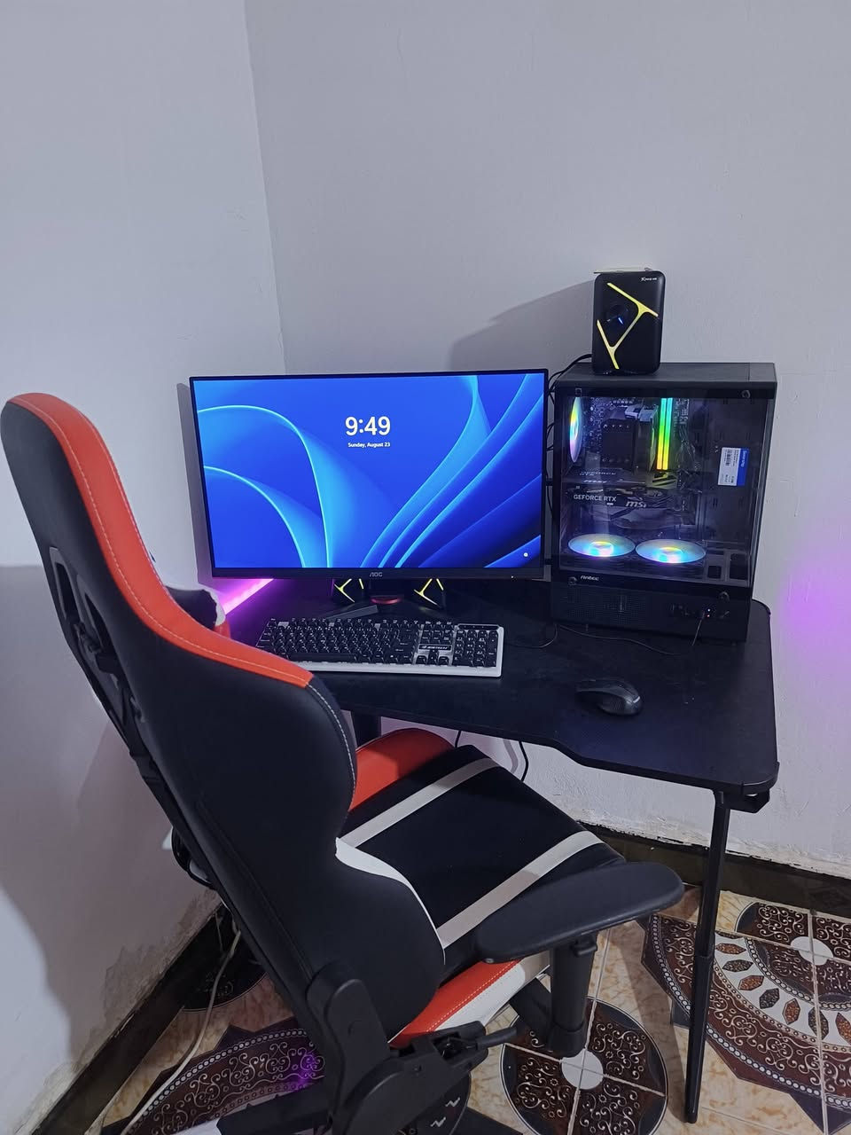 السلام عليكم
حاسبه للبيع جاهزه مع محلقاته. التفاصيل👇
AOC 
حجم 27
منافذ HD +DS
دقة 144
core i5 12th
16GB
512 GB SSD
NVIDIA GEFORCE RTX 5050 8GB
السعر مليون و٧٠٠ وبيها مجال 

واتساب ***********
