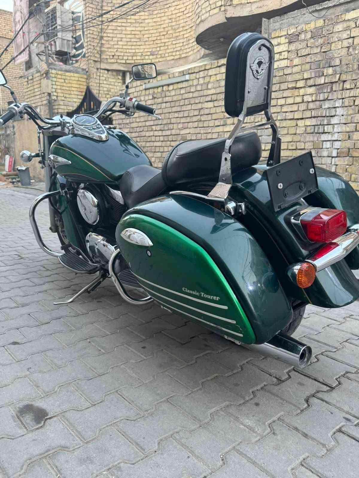 سلام عليكم كاواساكي فولكان
(Kawasaki Vulcan) 1500
دراجه مكفوله كفاله عامه بدون رقم بس مكاتبه
كلشي بيهه بلادي وعله وضع اليابان
السعر ٣٠ ورقه وبيهه مجال قليل
بغداد لشعب حي اور
*********** ابو علي
