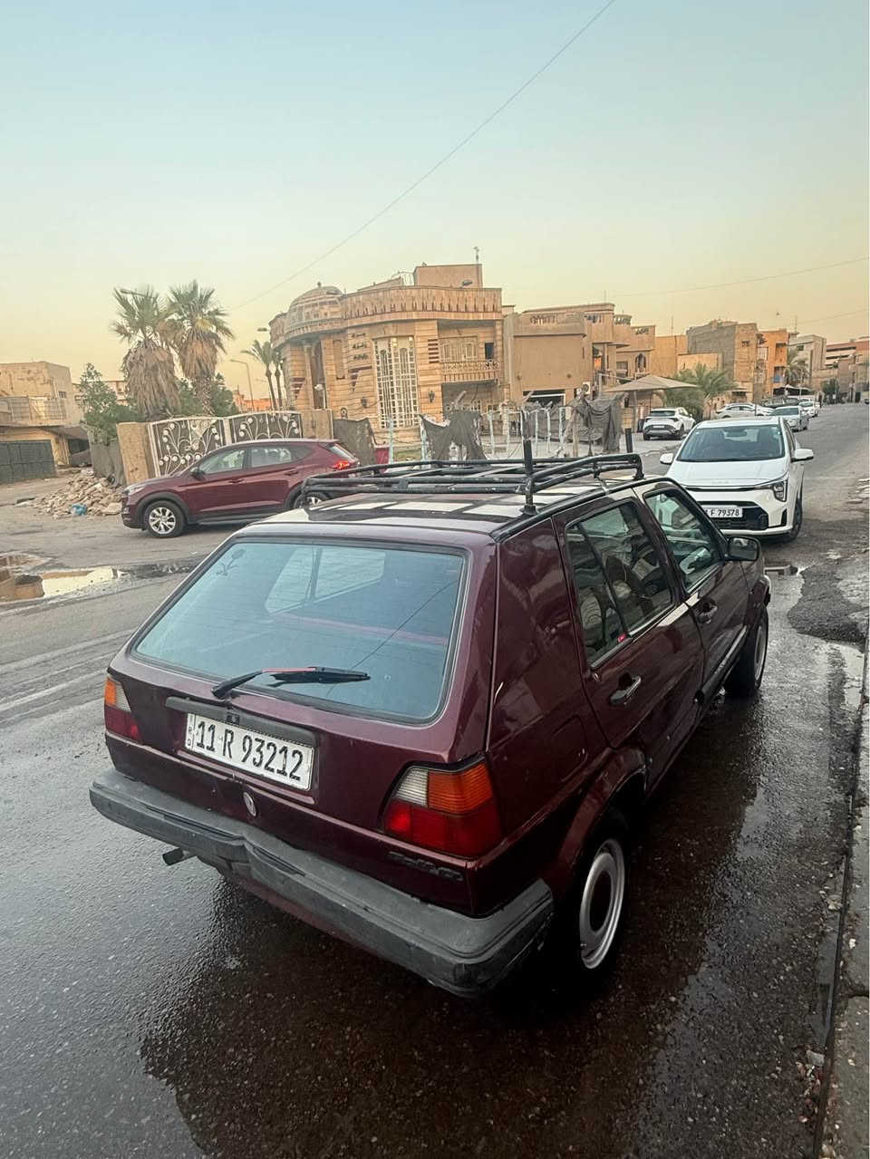 السلام عليكم كولف 1991 تبريد اوتماتيك رقم بغداد بسمي  مصبوغه عام جهازه تخم تاير جديد

صدر جديد 

بيه خيط بخار خفيف تبريد شغال

السعر 31 وبيه مجال لشراي 

*********** بغداد, العراق
