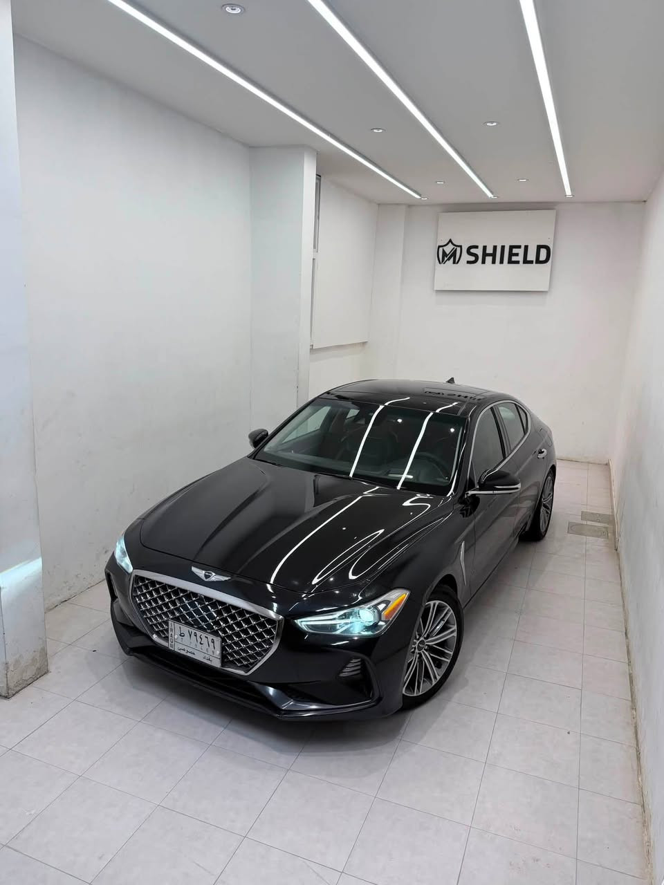السلام عليكم
جنسسز g70 2019 (برستيج اعلى مواصفات وحادث بسيط)

السياره بالمزاد كلين والصور موجوده وبالعراق بيها ضربه بسيطه بالباب مثل الشخط مصلحه ع كدها والصوره موجوده ويه الصور 
بدون اي كلوب بلدشبول 
(بدون ايرباك )
رقم بغداد وفقط بيع اعتذر عن المراوس
للاستفسار ***********
