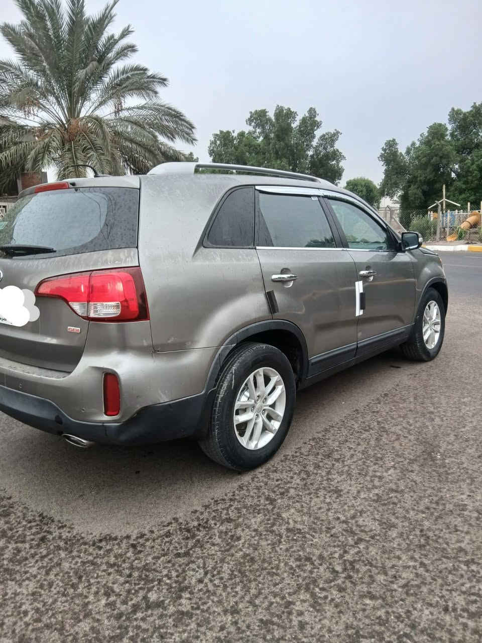 سورنتو ٢٠١٤ • وارد امريكي • صور الحادث