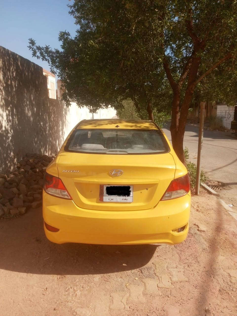 السلام عليكم، سيارة للبيع نوع اكسنت، 2014خليجي،(محرك كايم)(***********)

