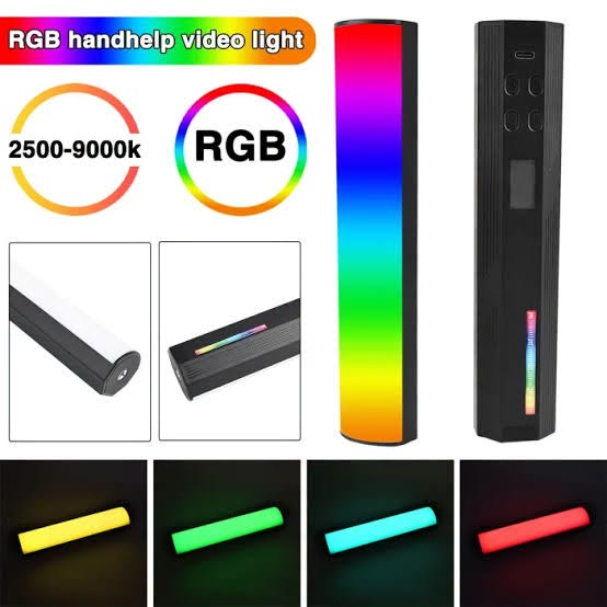 🫵👍كود المنتج / 433
👍🫵اسم المنتج /عصا إضاءة ملونة بالكامل بتقنية RGB 
🤌وصف المنتج : هذه عصا إضاءة أنبوبية محمولة ملونة بالكامل بتقنية RGB بطول 30 سنتيمتر من شركة PULUZ.
🤌 الإضاءة: تدعم ألوان RGB الكاملة مع إمكانية ضبط درجات حرارة اللون وتدرجات الإضاءة لتناسب مختلف الأجواء.
🤌التصميم: تصميم رفيع ومحمول بطول 30 سم، مع خاصية التثبيت المغناطيسي لتسهيل وضعها على الأسطح المعدنية.
🤌الاستخدام: ممتازة لصناع المحتوى، تصوير الفيديوهات، بث ىتيك توك ويوتيوب، والتصوير الفوتوغرافي الإبداعي.
🤌الطاقة: تعمل بطارية قابلة للشحن عبر منفذ USB من نوع C

💵السعر 50 الف دينار
🚗متوفر توصيل لكافة محافظات العراق 🇮🇶
🫶 اشتري ثلاثة منتجات واحصل على توصيل مجاني 🫶
❤️‍🔥❤️‍🩹❤️‍🔥اشتري خمس منتجات واحصل على توصيل مجاني وخصم خاص في سعر المنتج ❤️‍🔥❤️‍🔥❤️‍🩹❤️‍🔥

📞 للحجز أو الاستفسار عن المنتج مراسلة بريد الصفحة أو اتصال بالرقم ***********
 أو الواتساب:
https://wa.me/009647700787060

#كامرة4k #كامرة_محمولة #كامرات #ملحقات_كامرة #كامرة_تصوير #اضائة_كامرة #اضائة_ملونة #اضائة_احترافية #اضائة_RGB
