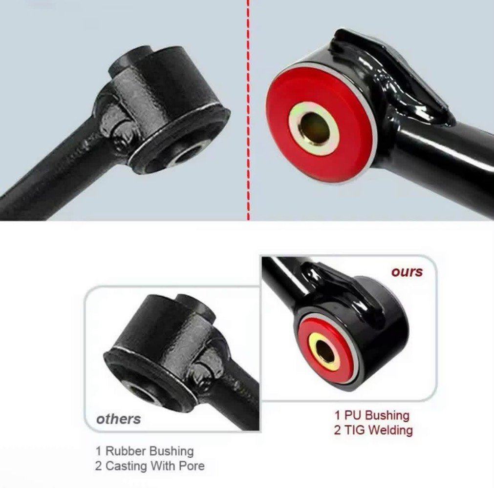 🔥 للبيع: طبلات علوية رياضية معدلة (Upper Control Arms) لسيارات دوج رام 1500 🔥

يا أهل الرام وجماعة الترفيع والأوف رود 🚀.. 

متوفر عندي زوج طبلات علوية أنبوبية رياضية مميزة 

 (جديدة بالكرتونة، وكالة شرط بعدهن ). 

إذا سيارتك مرفوعة أو ناوي ترفعها، هذه القطعة أساسية ومستحيل تستغني عنها!



⚙️ ليش تحتاج هذه المقصات بالذات؟

1️⃣ تصحح زاوية الركبة (المفصل الكروي) وميلان الكفرات بعد ترفيع السيارة (من 2 إلى 4 إنش).

2️⃣ تحميك من تآكل الإطارات (التايرات) من الداخل وتمنحك ثبات عالي بالطريق وسياقة ناعمة.

3️⃣ مجهزة بجلد بولي يوريثان حمراء رياضية (PU Bushings) ولحام متطور (TIG Welding) أقوى بمرات من جلد الوكالة المطاطية وتتحمل جوراة وطرق العراق. 



📊 التوافق حسب الكتالوج:

تطابق سيارات دوج رام 1500 دفع رباعي (Ram 1500 4WD) للموديلات من 2006 وحتى 2022 (موضح بالجدول في الصور). 

💰 السعر: مناسب جدا 

📞 للتواصل والاستفسار: [***********] أو مراسلة الخاص. 

(الصور المرفقة حقيقية وتوضح نظافة اللحام والجلد والجدول الخاص بالموديلات) 👇