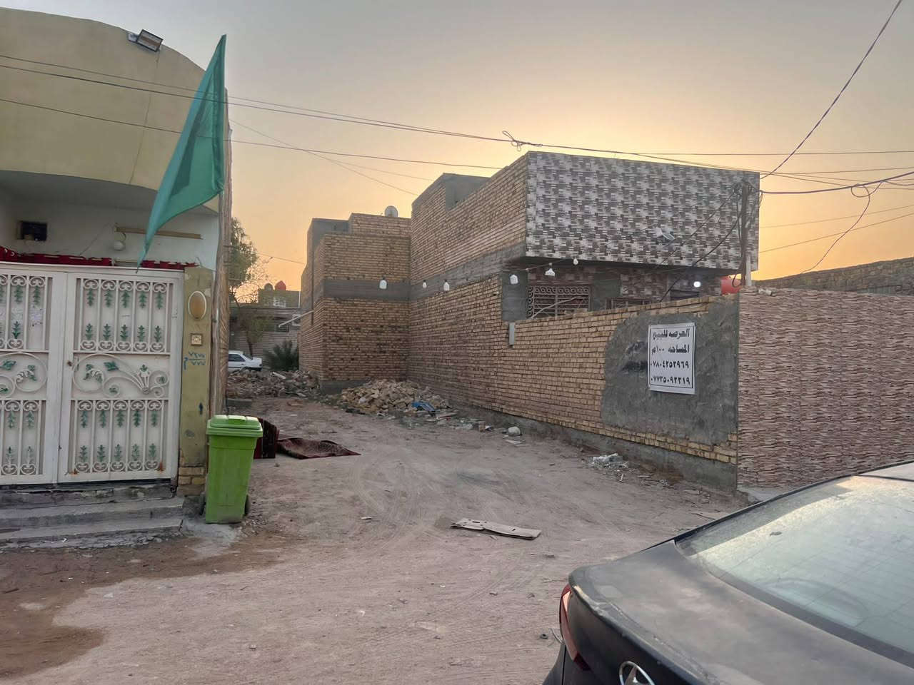 سلام عليكم عرصة للبيع شارع مطار القديم قرب اسواق ام البنين بل فرع بيها قرار محكمة 100 متر عرض 6 ونص ونزال 20 سعر 9 ونص وبيها مجال للشراي اتصل *********** انطيك تفاصيل اكثر بيع مستعجل

