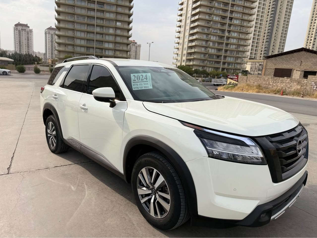 بسم الله الرحمن الرحيم

🚙 نيسان پاسفایندر ٢٠٢٤ – خليجي

▫️ ناوەوە ڕەنگی بێجی
▫️ دبل ئەکسڵ
▫️ ٦ پستون – مەکینە مرخوب
▫️ گێڕ مرخوب، سڤێتی نییە
▫️ سێ ڕیز کۆشن
▫️ کۆشن هیتەر
▫️ رادار + کامێرا + ئۆتۆ ستۆپ
▫️ خليجي، داعمکراوی ئەمریکی نییە
▫️ تەنها دوو پارچە بۆیاخی خليجي
▫️ بێ ناوگرتن
▫️ ٢٤ هەزار ڕۆیشتووە

💰 نرخ: ٢٦٥ وەرەقە + مەجال
⏳ ژمارەی کاتی: ٣ مانگ لەگەڵە

📞 ***********
        *********** 

⸻

بسم الله الرحمن الرحيم

🚙 نيسان باثفندر 2024 – خليجي

▫️ الداخلية لون بيجي
▫️ دبل أكسل
▫️ 6 سلندر – مكينة مرخوب
▫️ گير مرخوب، مو CVT
▫️ 3 صفوف كراسي
▫️ كراسي هيتەر
▫️ رادار + كاميرا + أوتو ستوب
▫️ خليجي، مو داعم أمريكي
▫️ فقط قطعتين صبغ خليجي
▫️ ماشية 24 ألف

💰 السعر: ٢٤٩ ورقة + مجال
⏳ رقم مؤقت 3 أشهر

📞 ***********
       *********** السليمانية, العراق

نص مكتوب في الصور:
- 2024
- ***********
- 2024 *********** ***********
