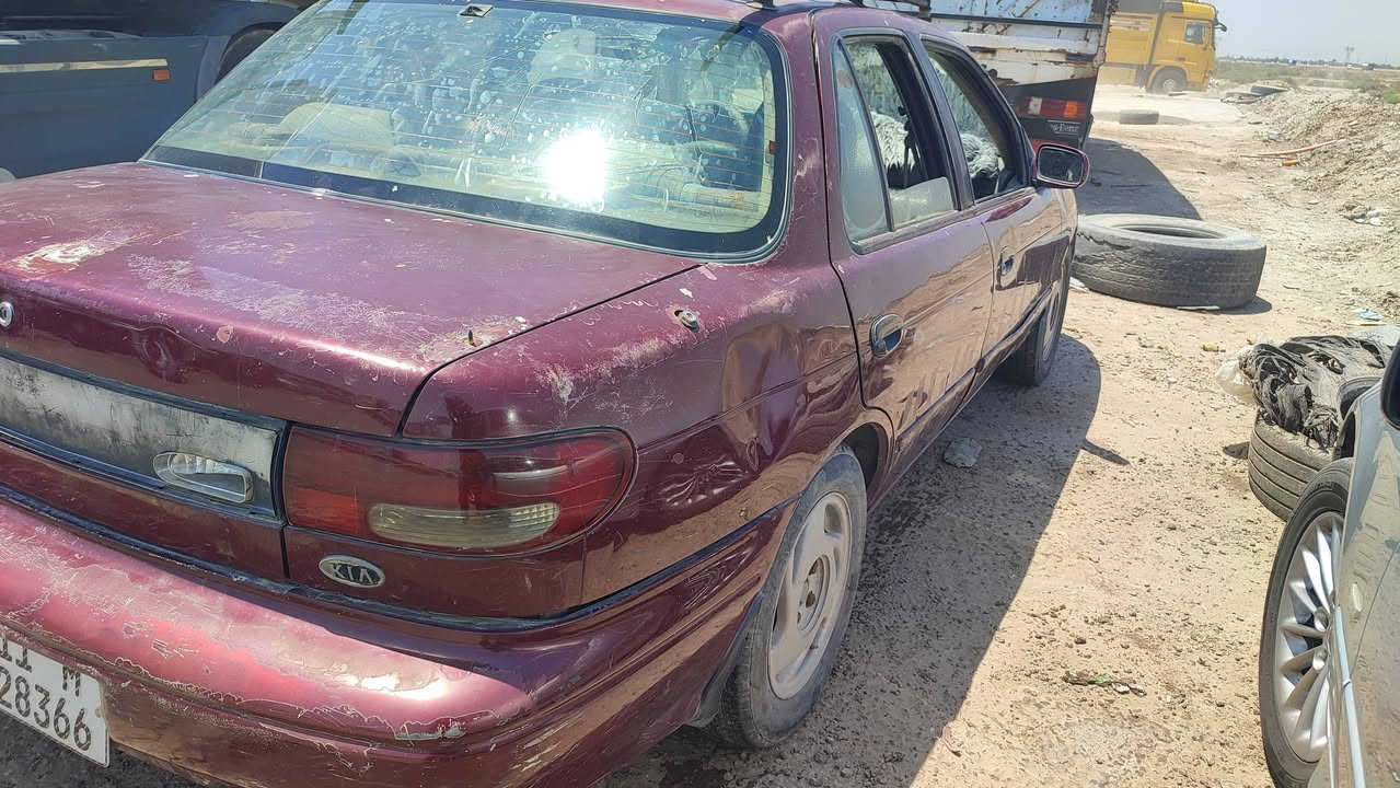 البيع كيا سيفيا موديل 96 رقم بغداد مشروع وطني كير اوتوماتيك محرك مفتوح مكينه وكير مكفولات سياره تريد ترتيب  سعره 23 اخوان مسعجل. لاحد يكسر بيه*********** مكاني بغداد يوسفيه
