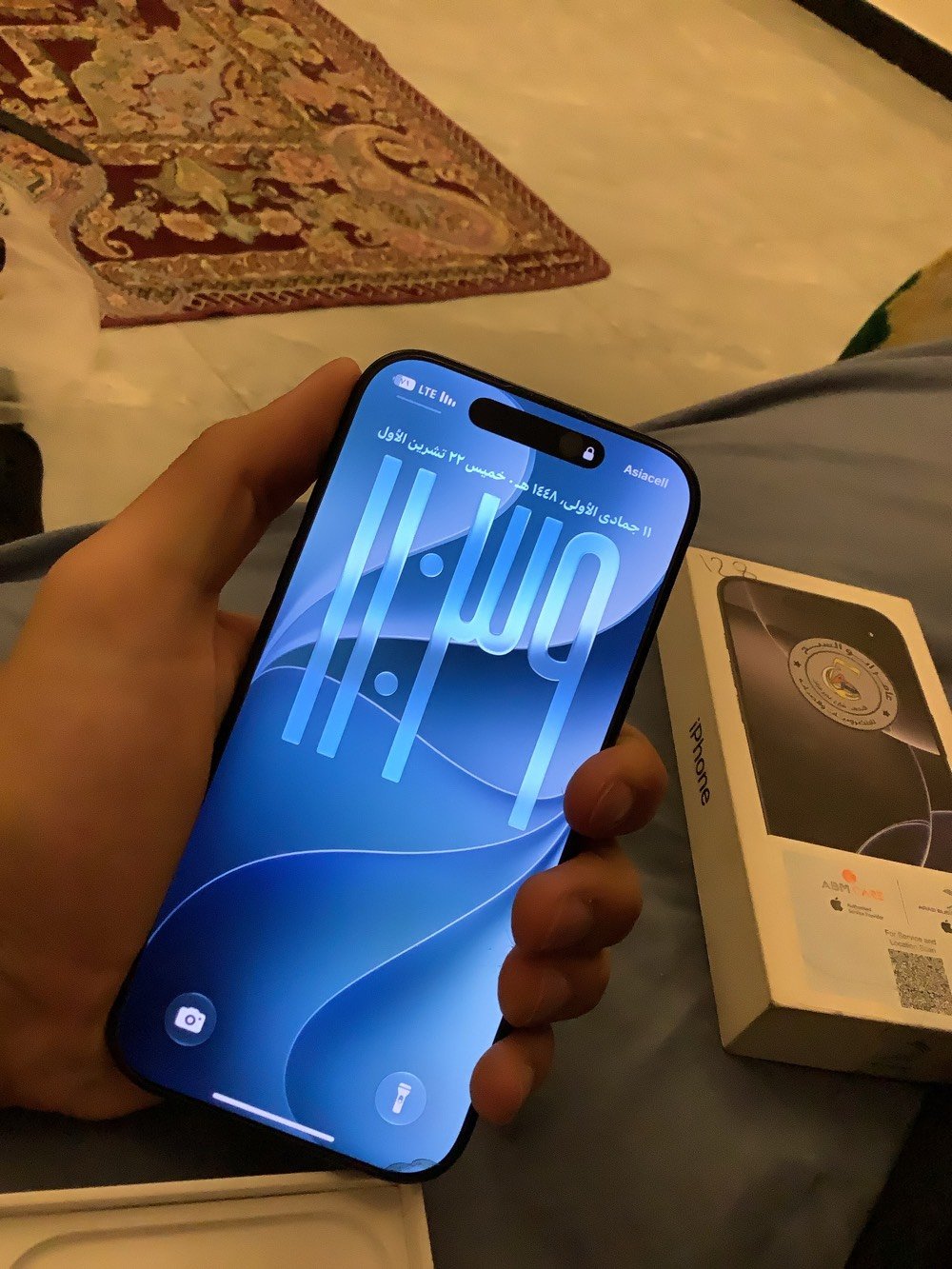 ايفون ١٦ برو • ١٢٨ • بطارية ٨٣