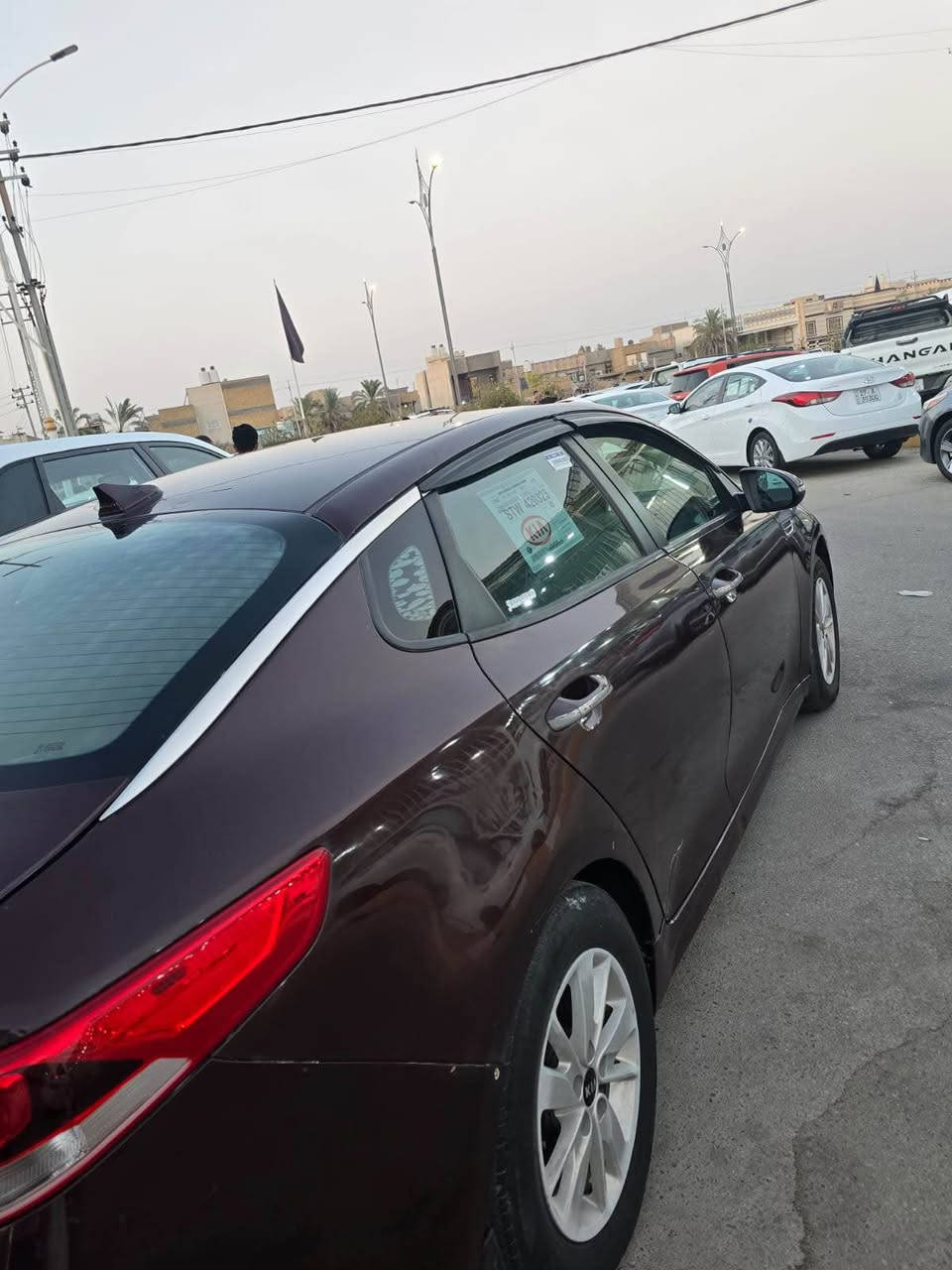 السلام عليكم اوبتيما البيع موديل 2018وارد امريكي بدون يرباك بدون دواخل رقم مثنى مداور ثاني يوم موصفات حساس امامي خلفي 
تبريد ثلج راد بل مري تحديد مسار مثبت سرعة وبعد بيه موصفات وسونار مرفق بل منشور السعر 
120وبيه مجال الشراي مكاني الناصرية *********** ناصرية, ذي قار

