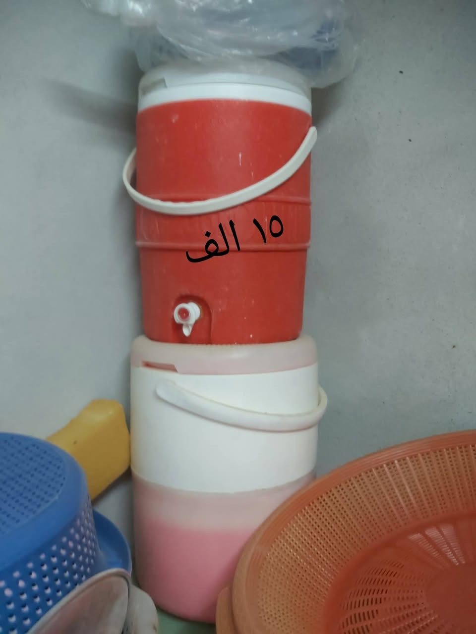 متاح اغراض للبيع
ماكينة خياطة برذر ٢٠٠ الف

تخت عدد ٢ الواحد على ١٥ الف

دريل خلط كبير ١٠٠ الف

دريل خلط صغير ٢٥ الف

تانكي بلاستيك ٧٠ الف

تانكي حديد ٧٠ الف 

ترمس ماء عدد ٢ على ١٥ الف الواحد على ٧ ونص

ميز طعام كبير ٢٥ الف

عصارة برتقال يدوية ٢٥ الف

خلاط فواكه ٢٥ الف

حافظة (بلانك) ستل ستيل الواحد على ١٠ الف

ثلاجة ١٠ قدم ١٢٥ الف
للاستفسار الاتصال عالرقم:***********
