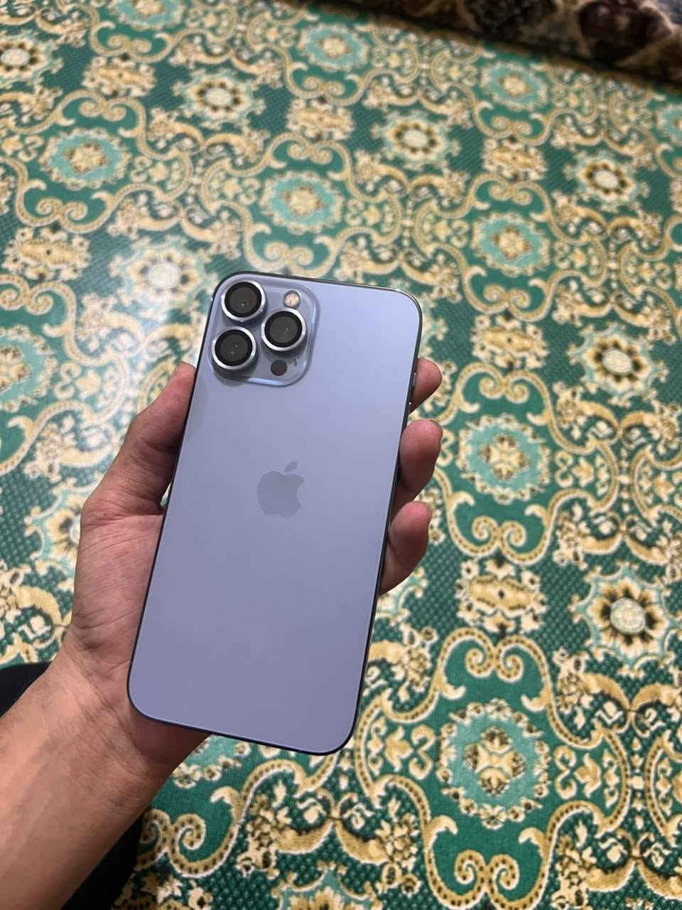 السلام عليكم
للبيع 

📞 ايفون 13 PRO MAX 

✅بطاريه 76 

📷 كامرات فيس ايدي شغال 

✅ ذاكره 128 

✅ شرق اوسط شريحه واحده 
✅ الجهاز مكفول كلشي ما مبدل بي شي ولا داخل صيانه 

مكفول من الزلق  افحص كدام المندوب 

نفس ما كاعد تشوف نضافه الجهاز متوفر توصيل جميع المحافظات  

السعر  :. 580 شامل توصيل 📮

الاستفسار : اتصال ع رقم 

*********** عمر 

‏‪***********‬‏ ماهر
