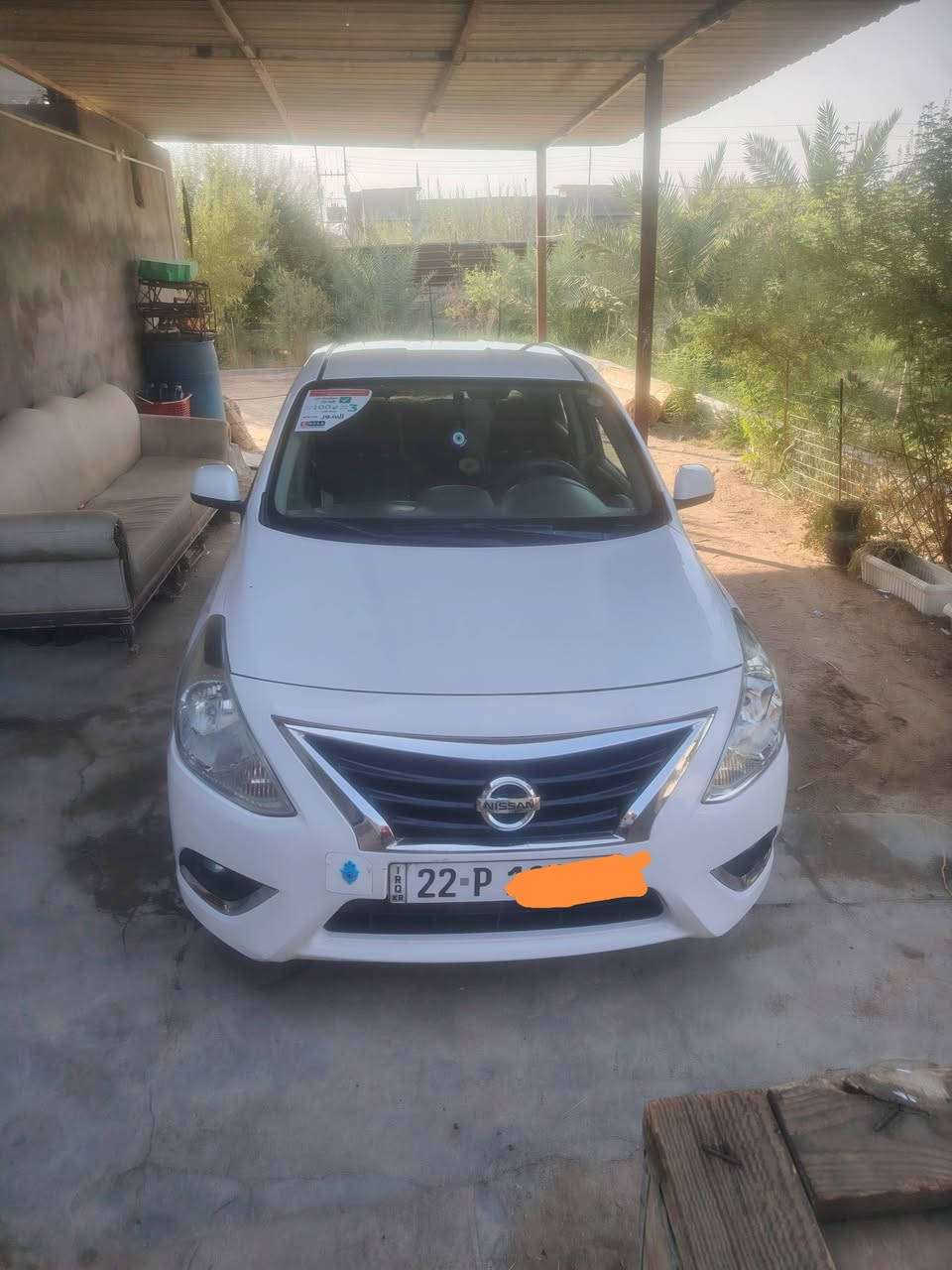 سلام عليكم نيسان صني موديل 23 للبيع سانويه جديده الحد 30 تنتهي  رقم شمالي اربيل ضربتها ورا بالصندوك بس بدون داخل الحوض ما متاذي صفحه طبق البنزين بارد وبه صبغ وبيها باردات قليله تخم تاير جديد اربعه سياره مكفوله كير مكينه حداديه 100 على 100 تبريد ثلج ❄️ سياره احلى من الصور سعر 98 وبيها مجال قليل عنواني البصره كرمه علي  وهذا رقمي *********** مكلف بالنشر
