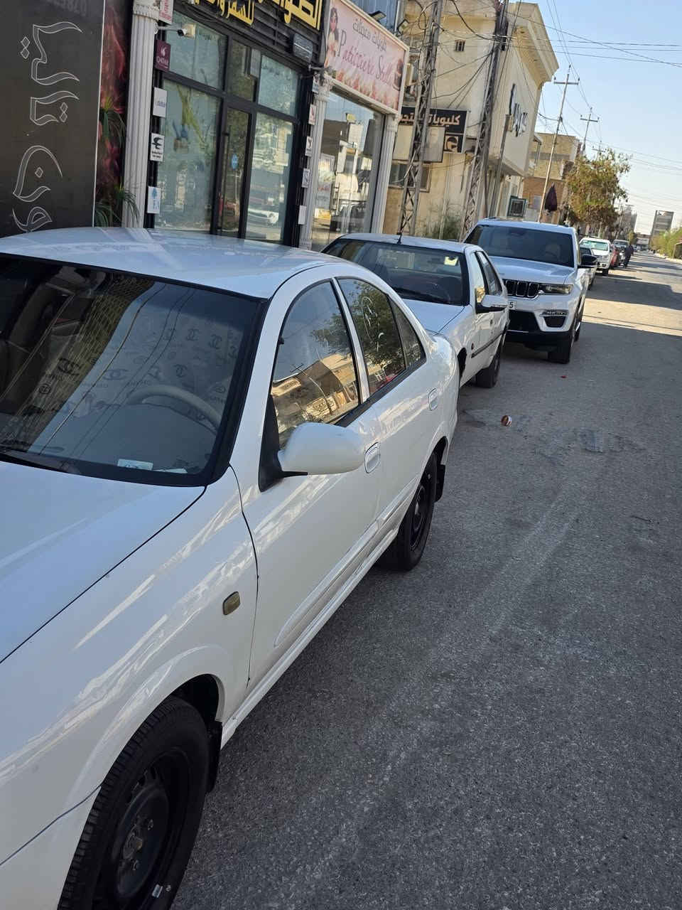 السلام عليكم نيسان ٢٠٠٩ رقم بغداد انكليزي  بأسمي مداور ثاني يوم السيارة بيه الجاملغ الخلفي مال العبري مصلح ومصبوغ وبيه بارد وبيه منظومة غاز حكوميه جاهزه من كلشي السعر ٨٢ وبيه مجال بسيط للاستفسار ***********
