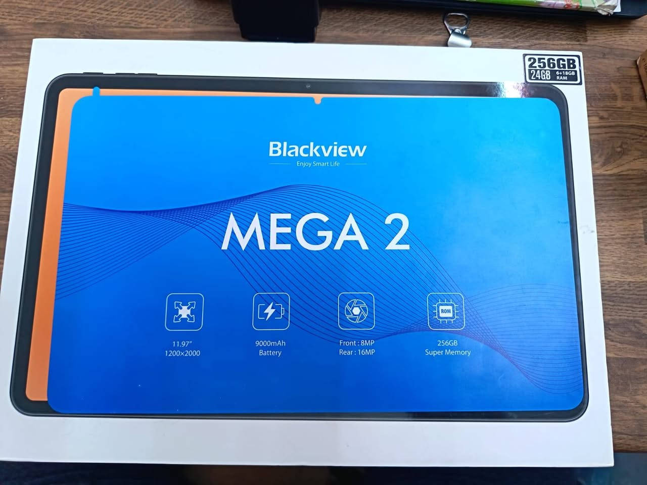 تابلت Blackview MEGA 2 للبيع
استعماله بسييييييييييط جدا زللخ ما بيه

✨ شاشة كبيرة 11.97 إنش بدقة 1200×2000
💾 ذاكرة 256GB
🧠 رام 6GB + 16GB
🔋 بطارية قوية 9000mAh
📸 كاميرا أمامية 8MP
📷 كاميرا خلفية 16MP
📦 الجهاز نظيف وموجود بالكارتون

💰 السعر: [250] دينار عراقي قفل
📍 للتواصل والاستفسار مراسلة خاص 📩
***********
