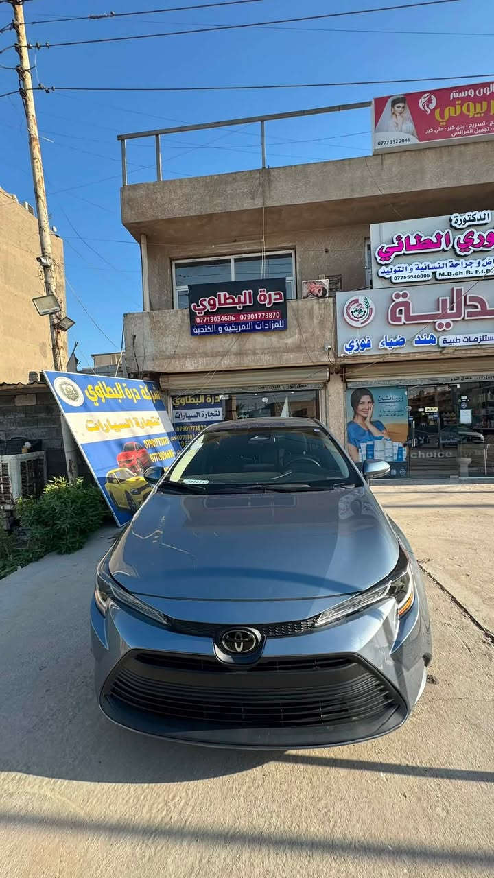 السلام عليكم 
كورلا وارد امريكي 
موديل 2024 
محرك 2000بانزين فقط 
ماشيه 34 الف ميل دخول جديد 
صور الحادث مرفقه 
مكاني بغداد 
***********
