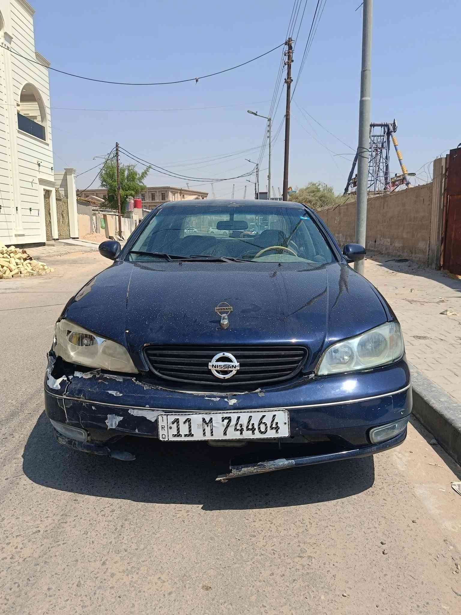 السلام عليكم نيسان مكسيما موديل 2000 سياره كير محرك توسان كفاله كارتون كهربائيات تبريد كله جاهز سياره يرادلها ترتيب بيها هاي الضربه موضحه بالصور والباقي كله جديد رقم وسنويه جدد مكان السياره البصره السعر 48 وبيها مجال ***********
