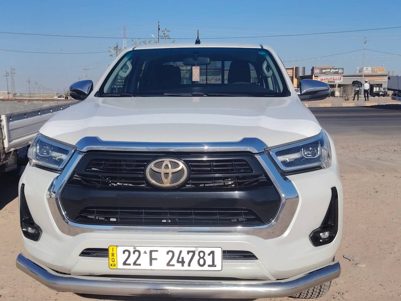 السلام عليكم🫡
للبيع
تيوتا هايلوكس موديل 2023
تي ار دي TRD شركه سيدنهرو 
فول مواصفات 
ماشيه 83
مكفول كفاله عامه عده شبر بارد باب البدي مرفق بل سونار
حجم المحرك سته سلندر V6
رقم أربيل سنويه وهزه جديده 
مكانها صلاح الدين الدجيل 
السعر $335 و بيه مجال     الاستفسار عل رقم تالي ***********
***********
