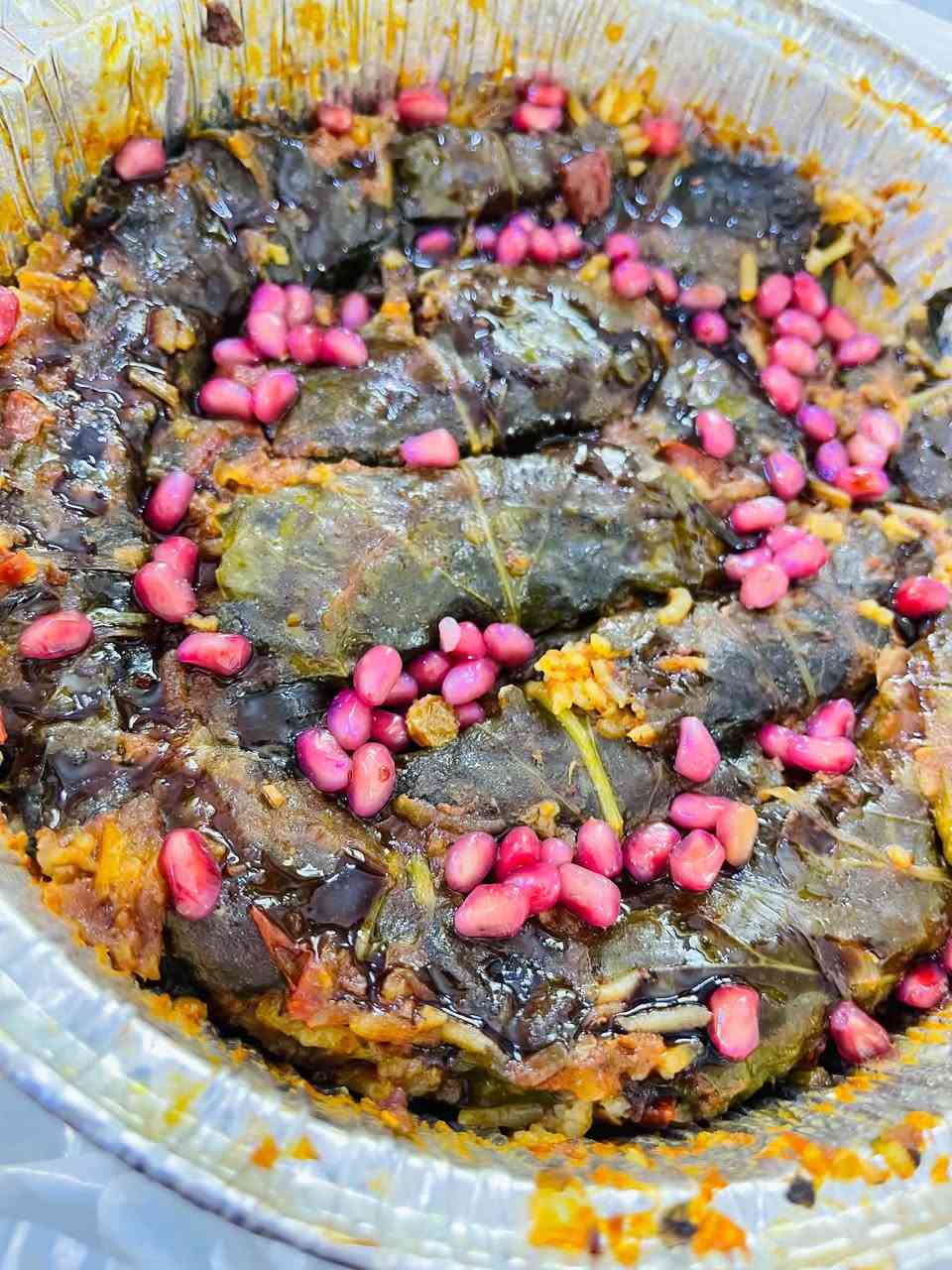 دولمة حامضة • توصيل الكوت • عشا جاهز