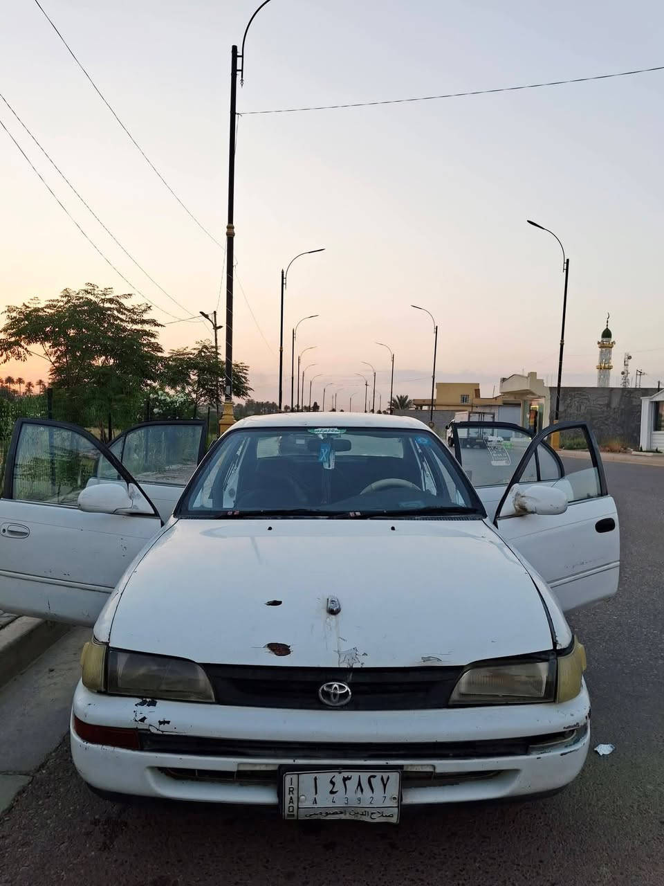 كورلا للبيع موديل 94 
سنويه لل 30 
باسمي السيارة 
39 وبيه مجال للشراي 
***********
***********
مكان السيارة / صلاح الدين / قضاء الضلوعيةةةة
