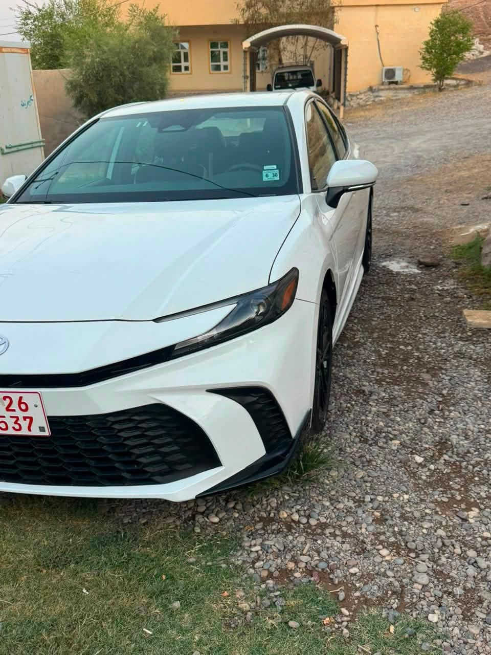 السلام عليكم تيوتا كامري للبيع موديل 25 se كاتي اربيل ضرر 4 قطع جيهت السايق بدون دواخل السعر 195 للاستفسار اتصل***********

‭***********‬
