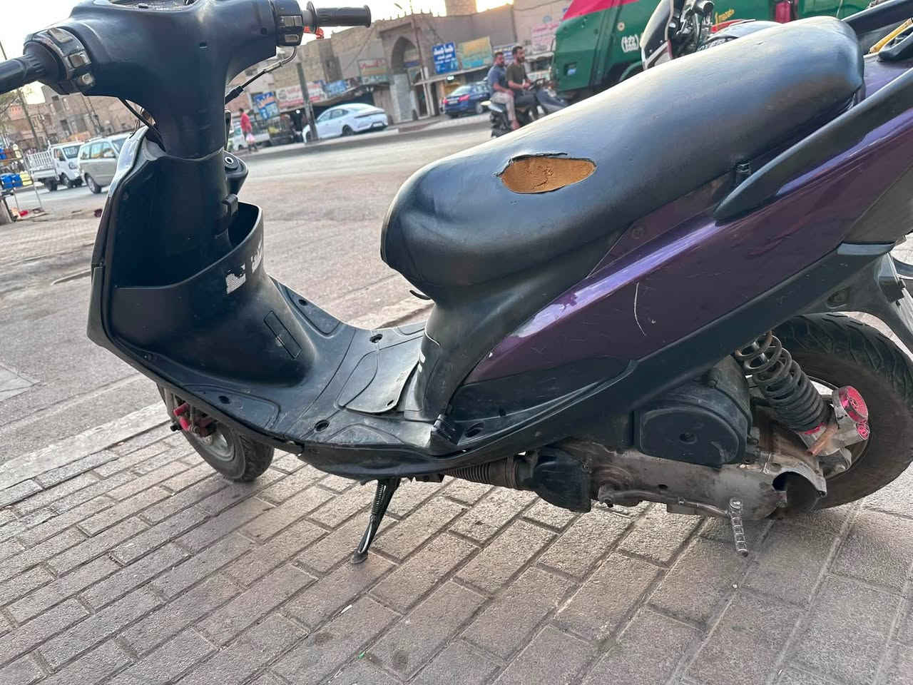 ماكس عدله للبيع الحبيبيه السعر ٥٠٠ الف وبيها مجال بسيط دراجه بيها نقوص الايت الأمامي والاستاند مكسور  نضيفه الاتصال ‭ ***********‬
