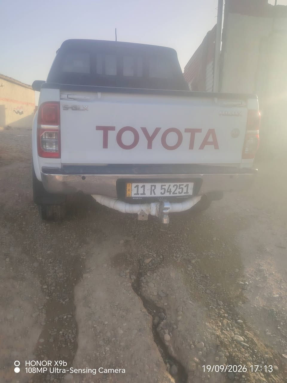بيكم فورويل موديل ١٤ ابسمي حزه
***********

 وسنويه جديده سيار

مكان سياره بغداد النهروان السعر ٢٢٠بيه مجال
ه مكفوله كفاله عامه كير وتماتيك

نص مكتوب في الصور:
- HONOR X9b
- 108MP Ultra-Sensing Camera
- 19/09/2026 17:13