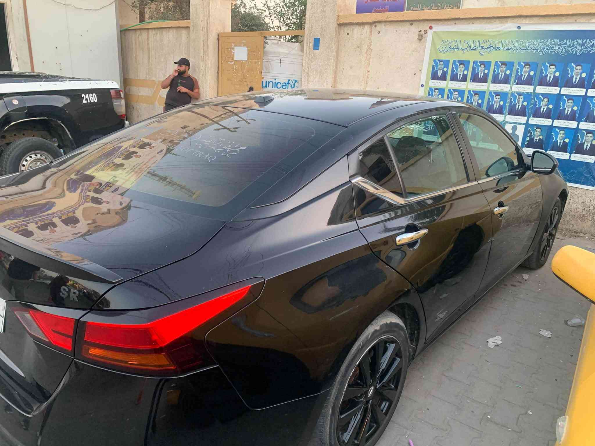 نيسان التيما 2020 فئة SR
لون اسود رقم معوقين معوقة طالبة جامعة سنة 2028 تصير حرة

- مواصفات  بصمة ابواب - تشغيل عن بعد - بصمة صندوق- شاشة بلادي - مثبت سرعة - مانع انزلاق - حجر بيئة -كشن السائق كهربائي -مكينة 2500 كير مكينة كفالة تبريد خير من الله حدادة 90 سيارة مناقصها شي 

حادثها بامريكا جاملق وبنيد وهنا صار بيها جاملق امامي مبدل بس ما صبغتة وبارد بالجاملقات الخلفية بالهلال 

السعر 130$ وبيها مجال 

مكاني البصرة ايو الخصيب حمدان

رقم ***********
