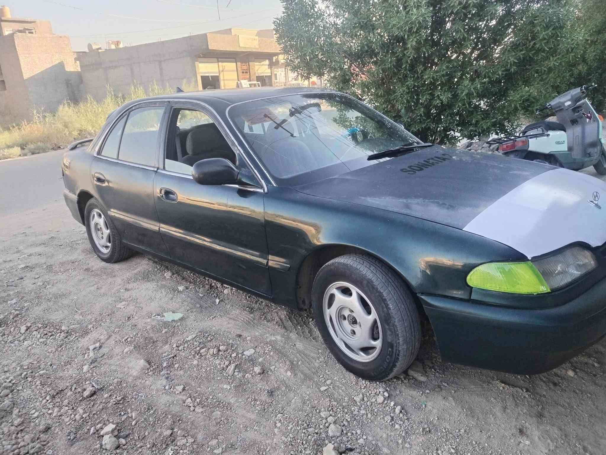 السلام عليكم سوناتا كير اتو مكينه وكير كفاله موديل ٩٤ رقم بغداد مكان السيارة ديالى بعقوبة السعر ٣٢ وبيها مجال قليل التواصل اتصل ***********
