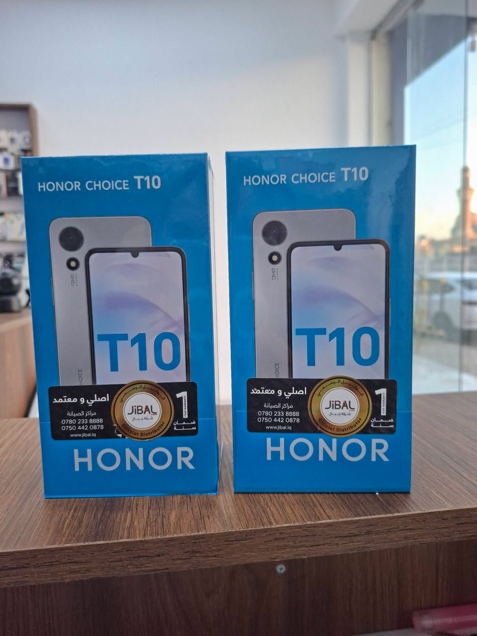 📱🔥 وصل حديثاً — HONOR CHOICE T10 🔥📱 
✨ جهاز أنيق ومميز، مناسب للاستخدام اليومي والترفيه والدراسة!
💾 الذاكرة: 64GB
⚡ الرام: 4GB
📱 HONOR CHOICE T10
💥 متوفر الآن لدى باور ستور وبأنسب الأسعار! 💥
📍 العنوان: طوز خورماتو — قرب الوقف الشيعي
📞 للاستفسار والطلب: ***********
🔥 لا تفوّت الفرصة، الكمية محدودة! 📩 راسلنا أو اتصل بنا الآن للحصول على التفاصيل.
