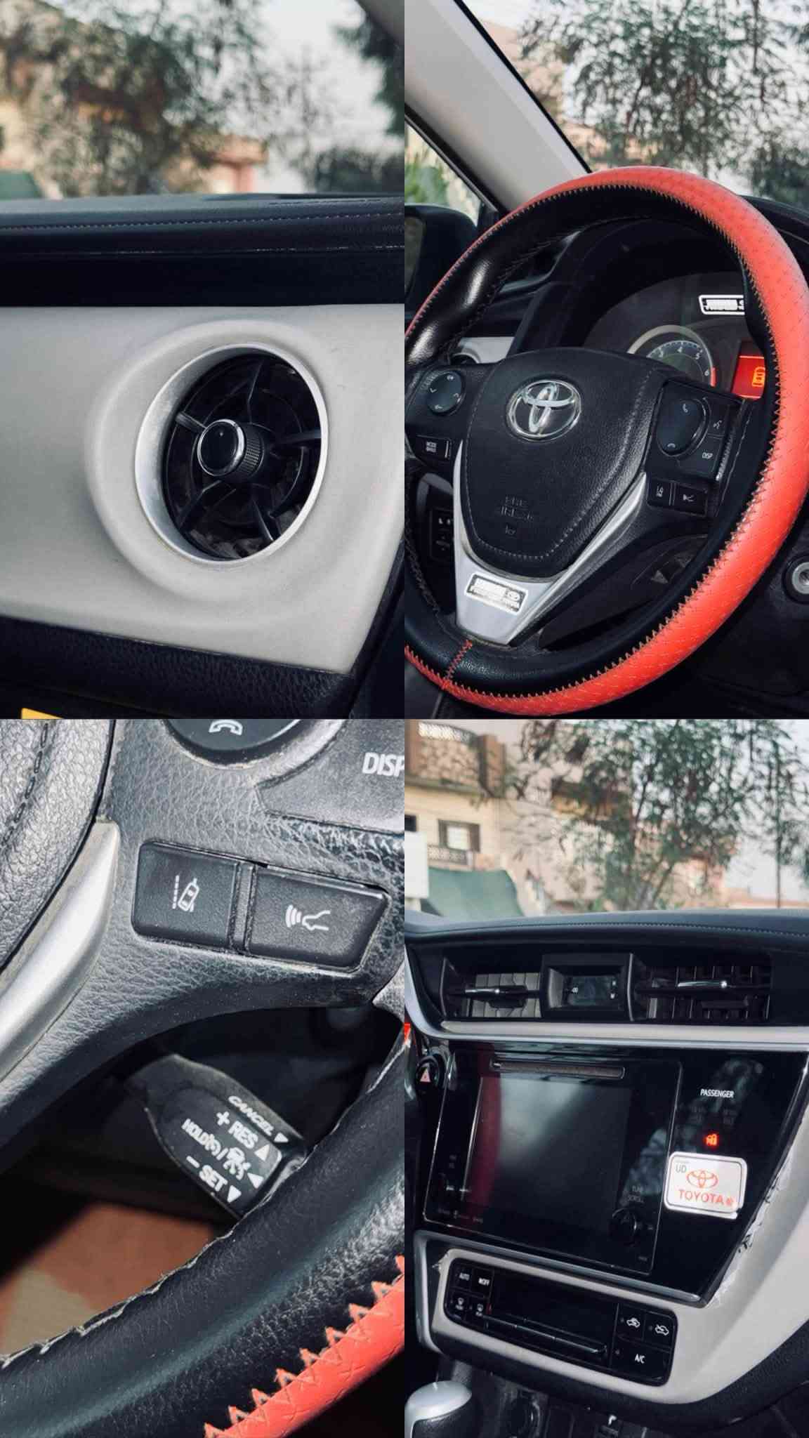 كورلا 2017  COROLLA
   كليـــــن تايتل ✔️
   أبيض ثلجـي ✔️

المواصفات
- تحكم سترين جهتين
- تثبيت سرعة
- تبريد بيانو 
- تبريد ثلج 
- رادارات
- حجر بيئه 
- بلاجكتورات
- ويل كروم
- طخم تايرات جديد
- ⁠محرك 18 دوش المرغوب
- ⁠ماشي 91 الف ميل 
- سنويه لـ 2029
- ﻿تحديد مسار طريق
- ﻿﻿قيادة ذاتيه
- ﻿﻿قرائة علامات الطريق المرور
- ﻿﻿كيجات ديجتل
- ﻿﻿كامره خلفيه دوار
- ﻿﻿لايت زينون عالي ناصي
- ﻿﻿بروجكتر لد زينون
- ﻿﻿حساس اطار
- ﻿﻿حساس مطر
- ﻿﻿مانع انزلاق
- ﻿﻿ايفو مود
- ﻿﻿مود درايف
- ﻿﻿تحكم الستيرن كامل
- ﻿﻿ويل كب 
- ﻿﻿رقم سليمانيه
السعر : 152 بيه مجال 
العنوان : كركوك
رقم الموبايل : ***********
