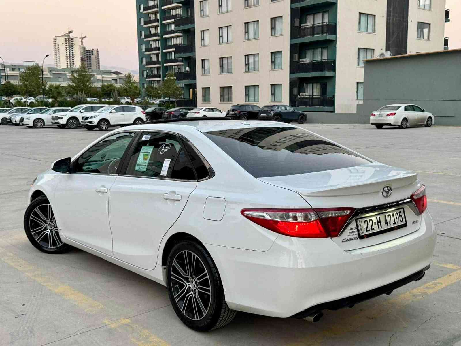 CAMRY 2016 XSE
‎***********واتساب
***********
‎کامری مودیل2016  امرکی لون ابیص ثلجی   ،ماشی80 میل،حجم محرک2500, 4 سلندر 
 بس بونت  صبغ   بدون حالوب  بدون بدل  بدون دواخل ،” “ “ سیارە حیل حیل حلوة،سنویە جدید حتــــی 2029نفس یوم تحویل حاضر،٢سویج بیلادی موجود سبیر ما انزل،تاقم إطارات یوکوهاما بیلادی،مکان سیارة سلیمانیة
‎مواصفات معروفة
1-فتحە
2-کشنات شاموا 
3-کوشنات حار 
4-شاشە کبیر +لمس
5-تبرید خلفی 
6-حجم ویل کروم 18
7-تحکمات ستیرن 
8-ستە ایرباگ
9-مرایا ئیشارە وکهرباء
10-تحدید سرعە 

‎گیر محرک تاقم صدر تاقم ایطارات کل جدید سیارە مابی 
ای نقس
‎سعر :162  $ شویە بی مجال السليمانية, العراق
