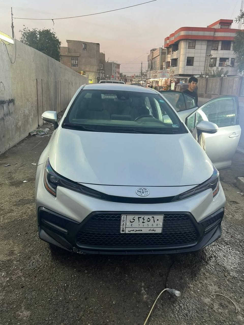 كورلا امريكي موديل 2022 ماشيه 40 الف رقم بغداد بسمي السياره ضررها مثل ما موضح بالسونار مكاني بغداد الشعب عارضها 138 وبها مجال حك الجيه وهذا رقمي *********** غير متواجد على الفيس
